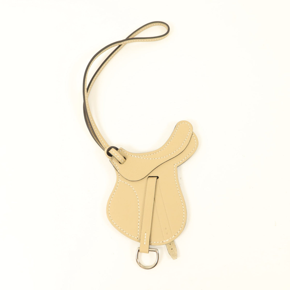 Hermès Paddock Selle Charm · Swift Leather
