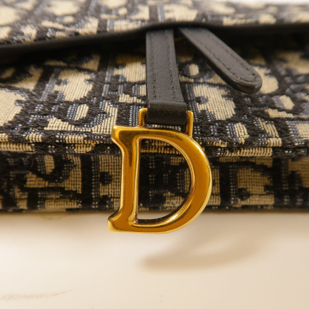 Dior Saddle Belt · Canvas