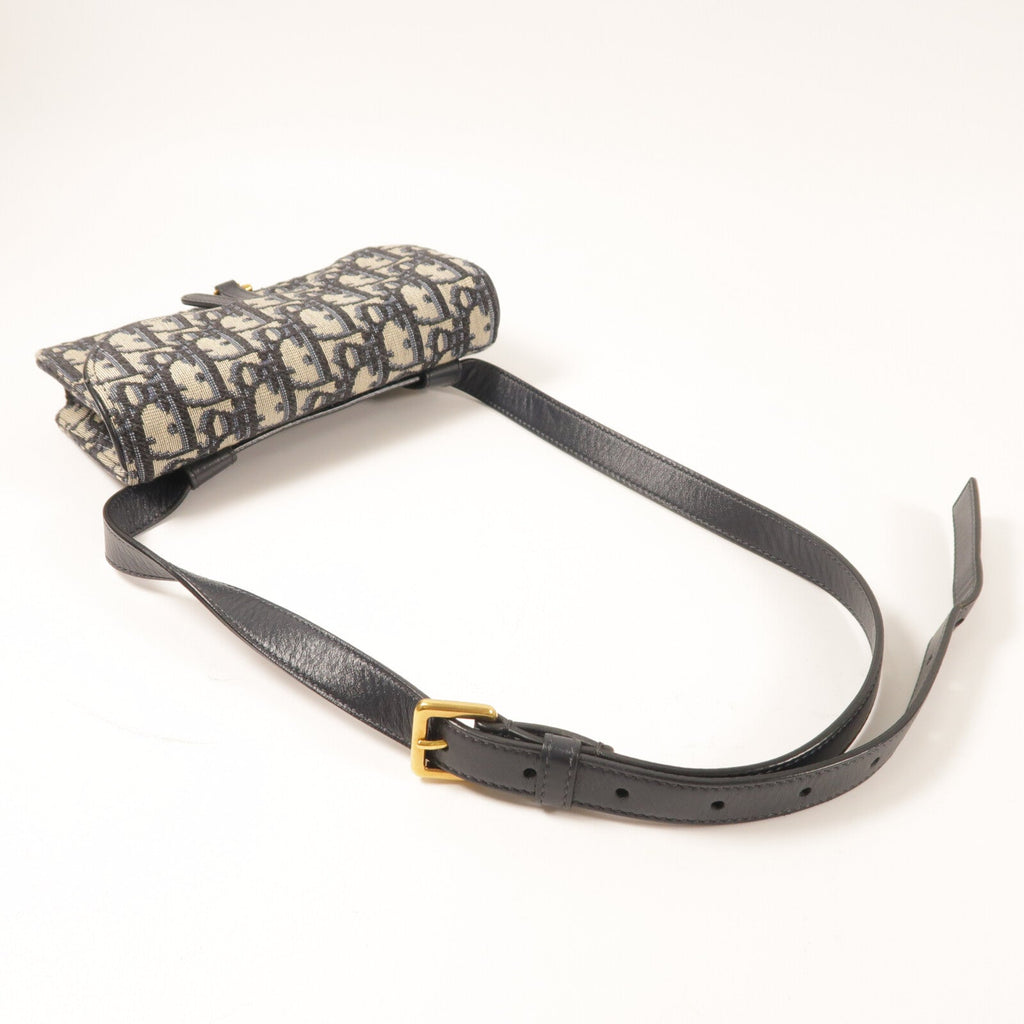 Dior Saddle Belt · Canvas