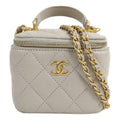Chanel Vanity · Lambskin · Chain Shoulder