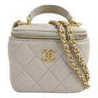 Chanel Vanity · Lambskin · Chain Shoulder