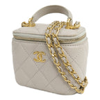 Chanel Vanity · Lambskin · Chain Shoulder