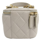 Chanel Vanity · Lambskin · Chain Shoulder