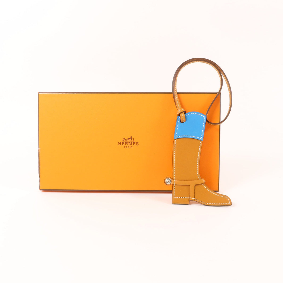 Hermès Paddock Boot Charm · Swift Leather