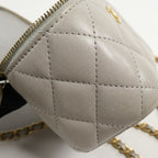 Chanel Vanity · Lambskin · Chain Shoulder