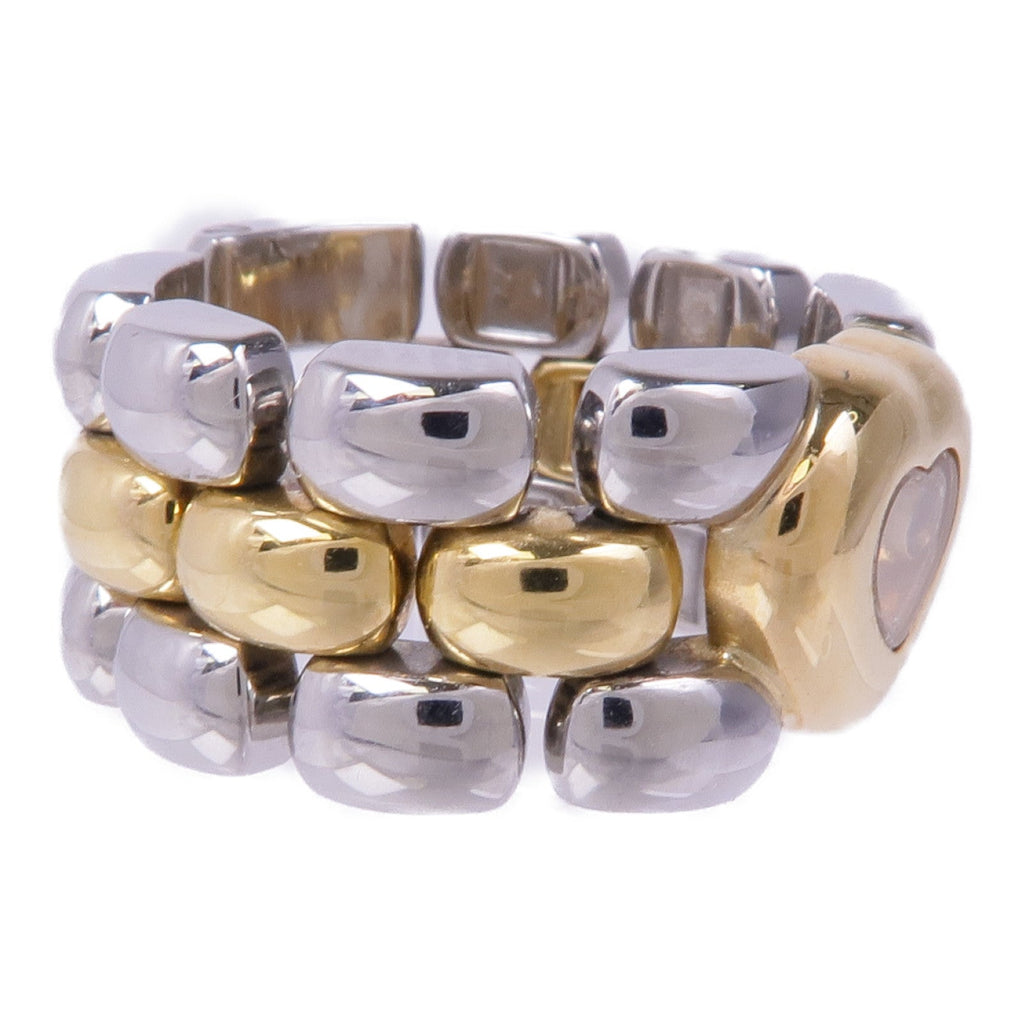 Chopard Happy Diamond Ring · 18K Yellow Gold
