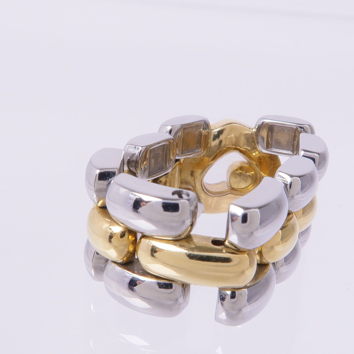 Chopard Happy Diamond Ring · 18K Yellow Gold