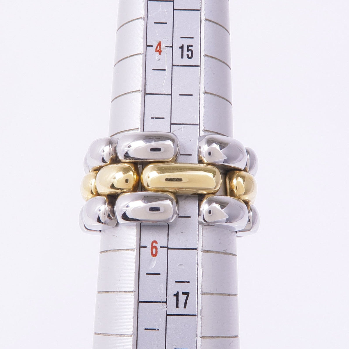 Chopard Happy Diamond Ring · 18K Yellow Gold