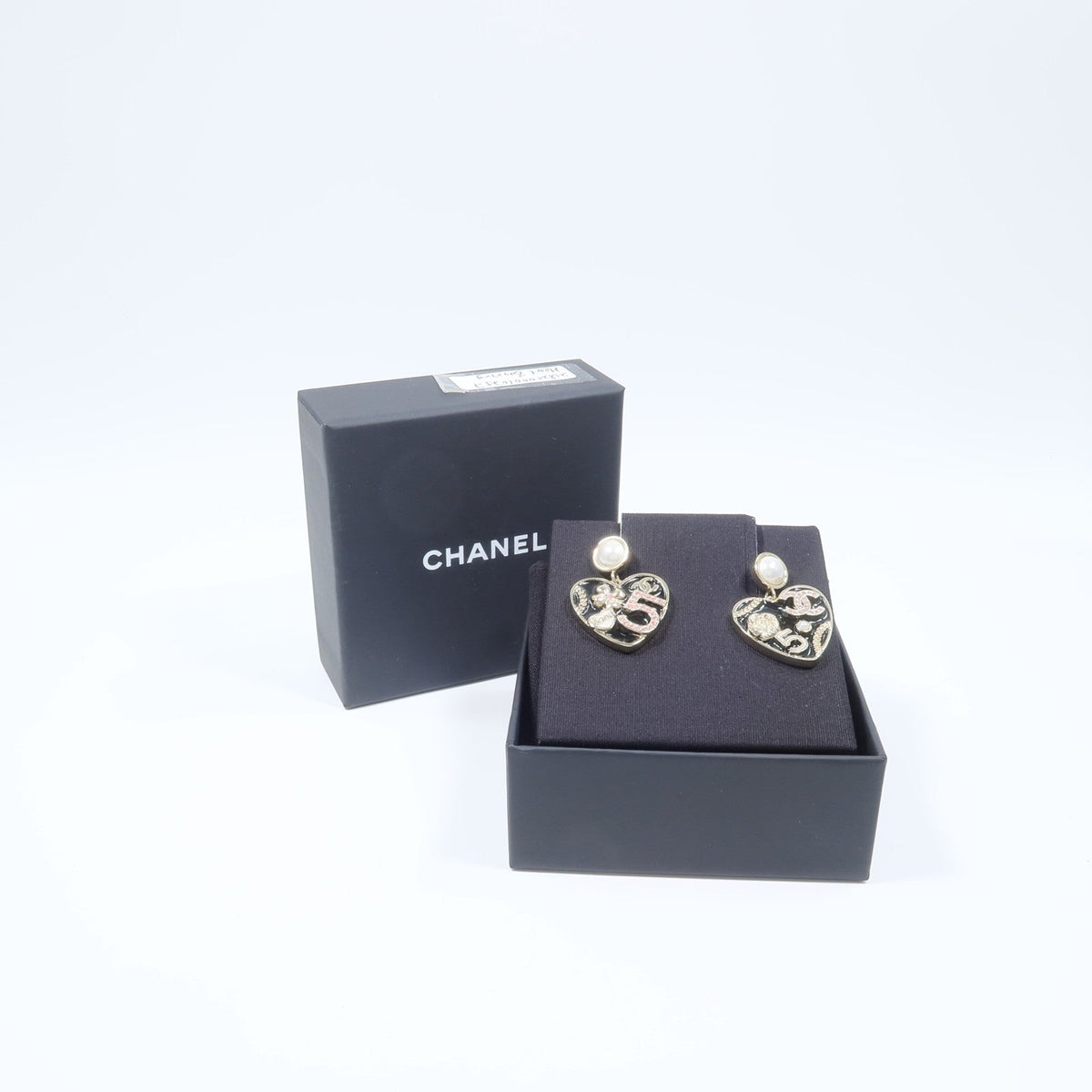 CHANEL CC Earrings · Metal