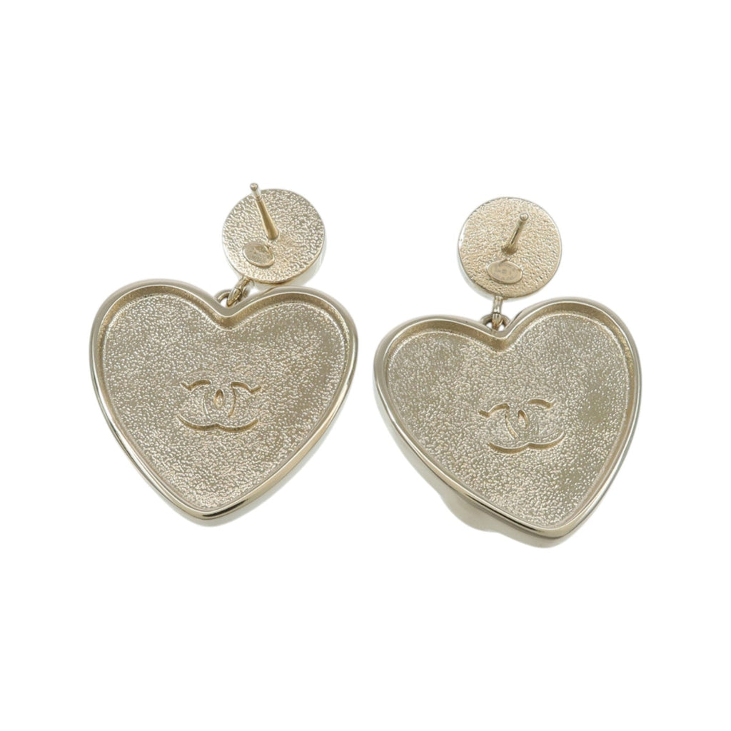 CHANEL CC Earrings · Metal