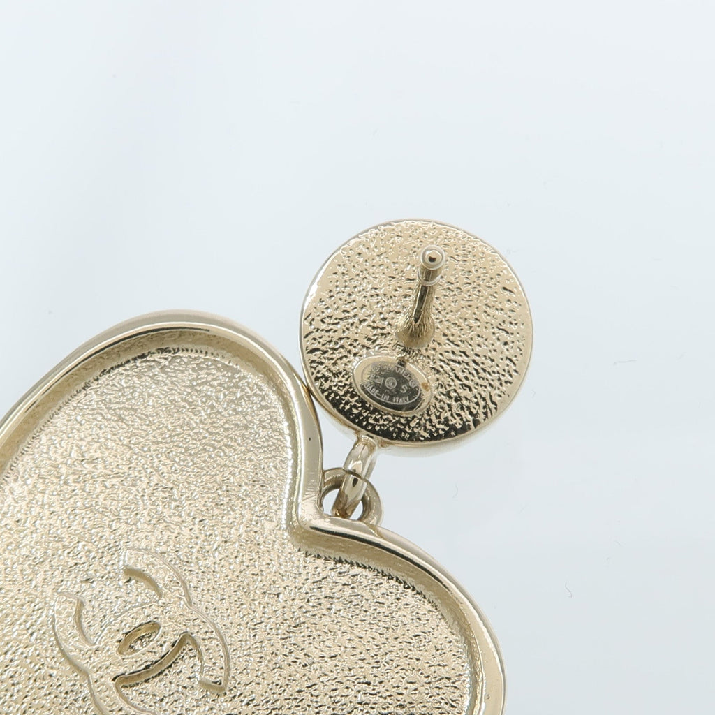 CHANEL CC Earrings · Metal