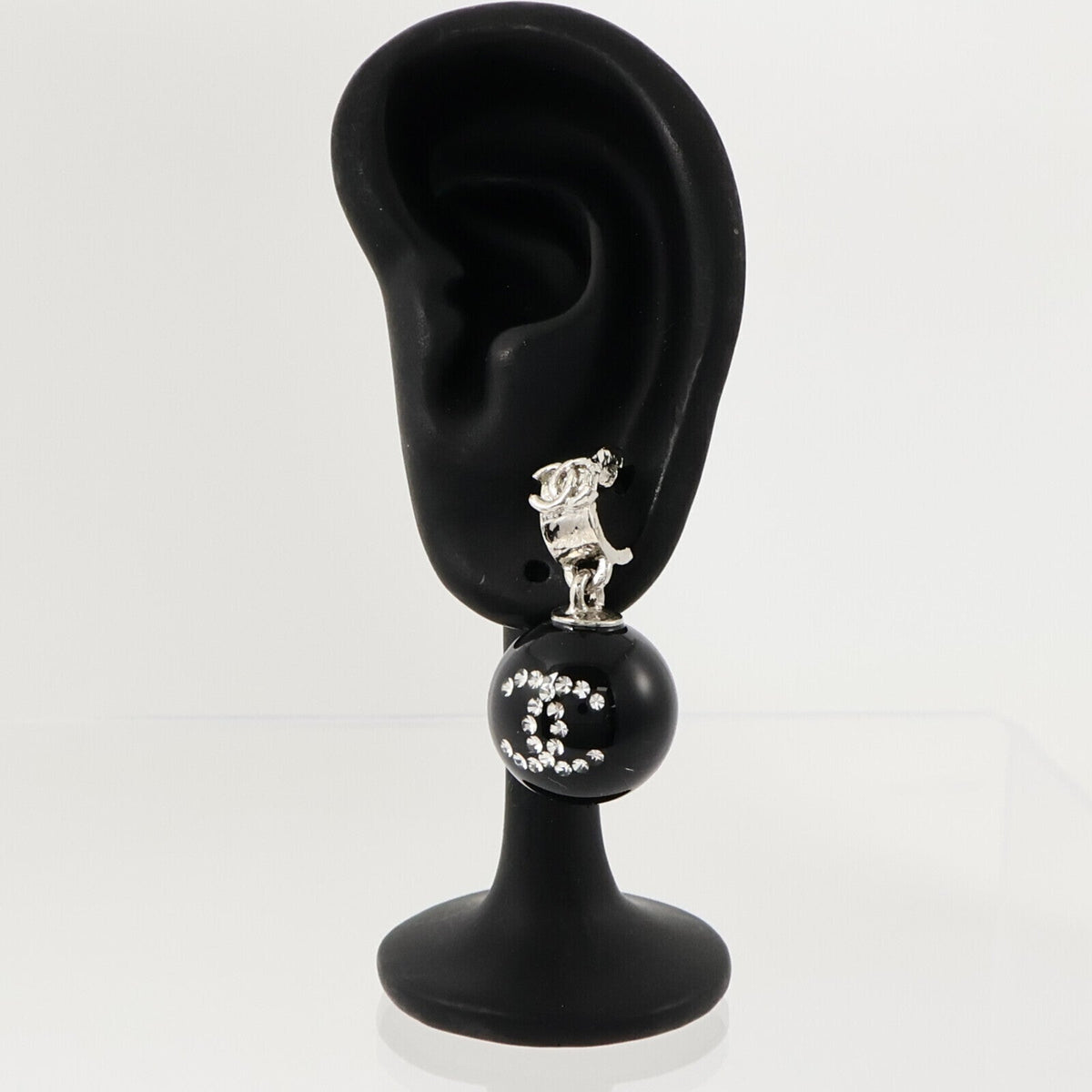 Chanel · CC Earrings · PVC