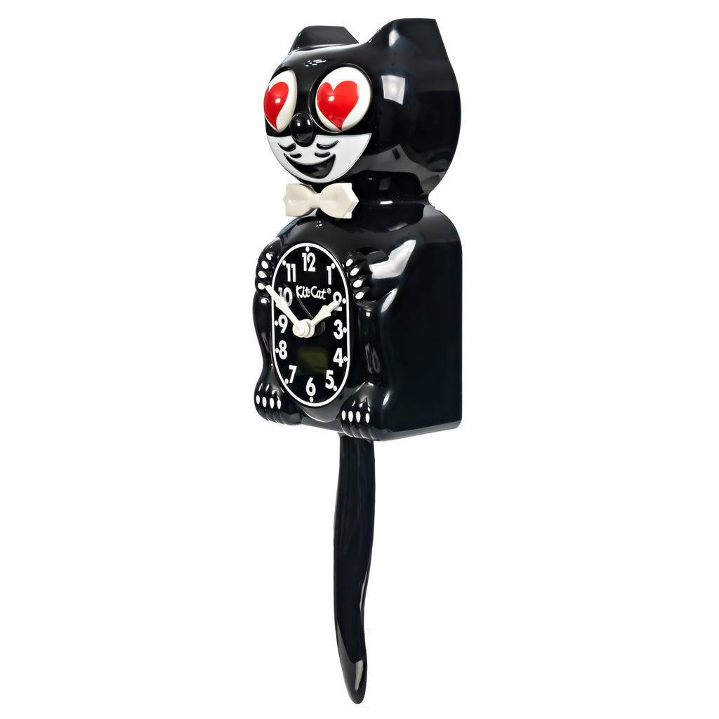 Heart Eyes Edition - Black Kit-Cat Klock