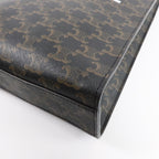 Celine Triomphe Cabas · Coated Canvas Tote