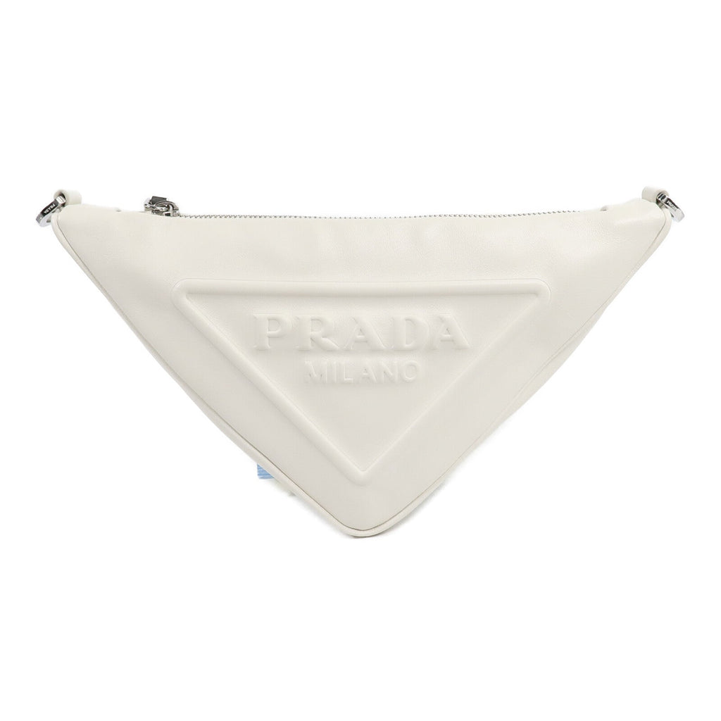 Prada Triangle Logo · Calfskin