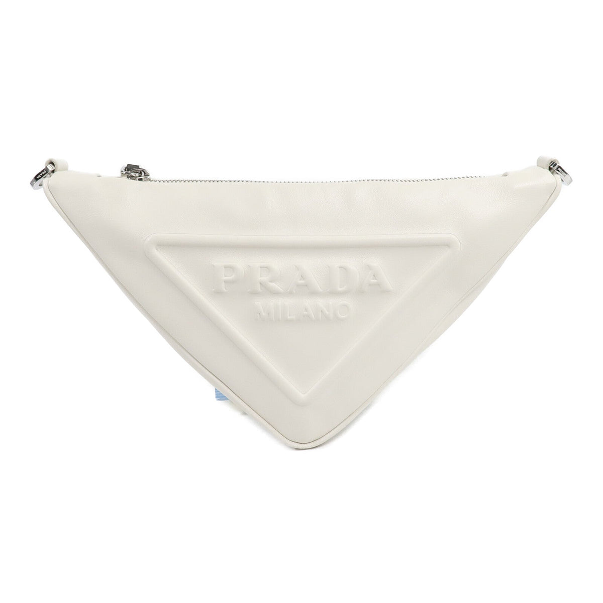 Prada Triangle Logo · Calfskin