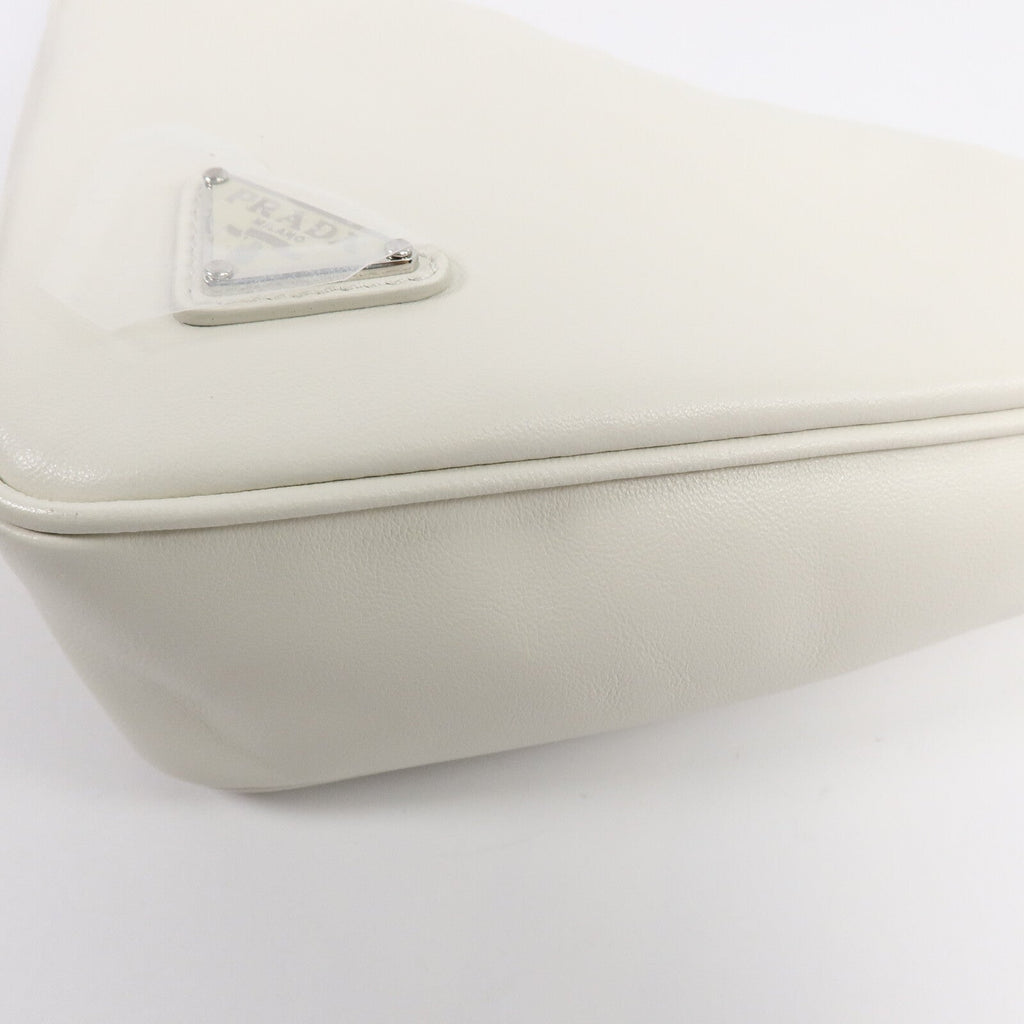 Prada Triangle Logo · Calfskin