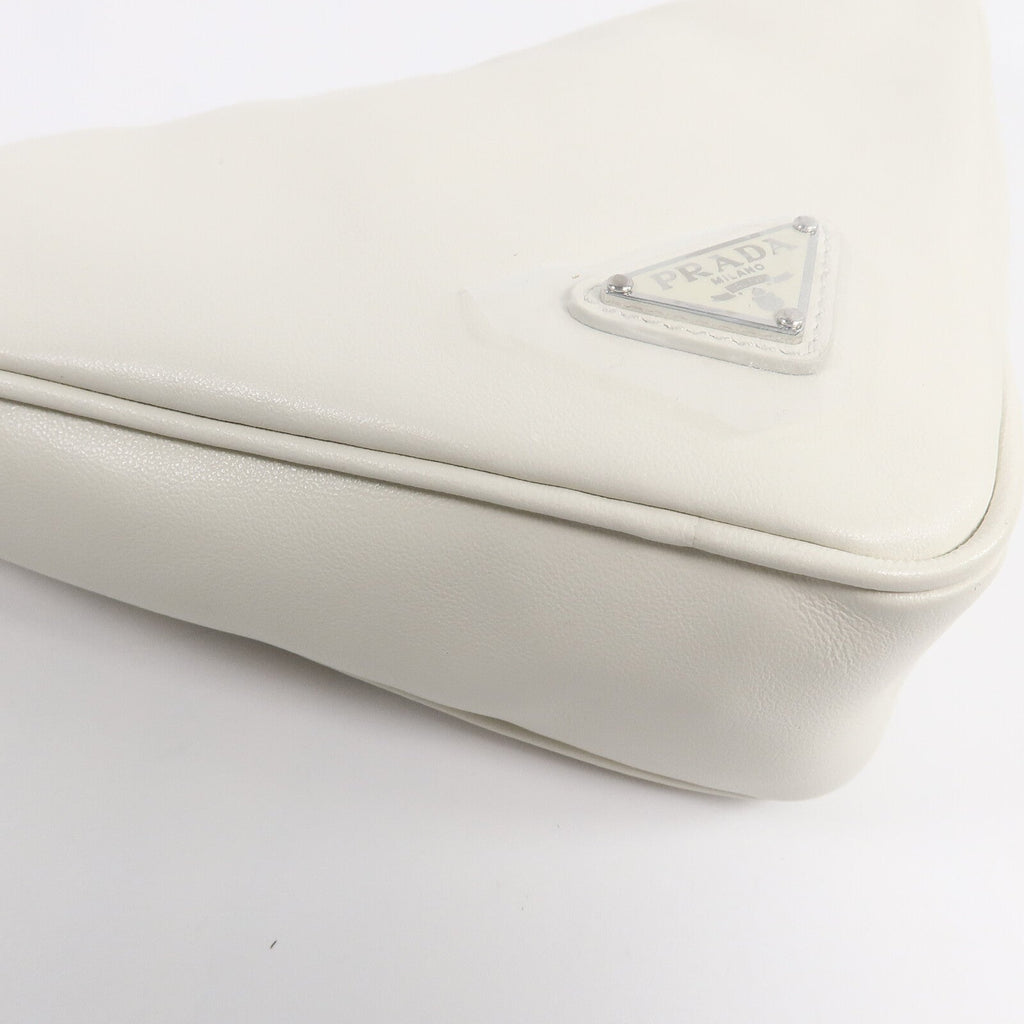 Prada Triangle Logo · Calfskin