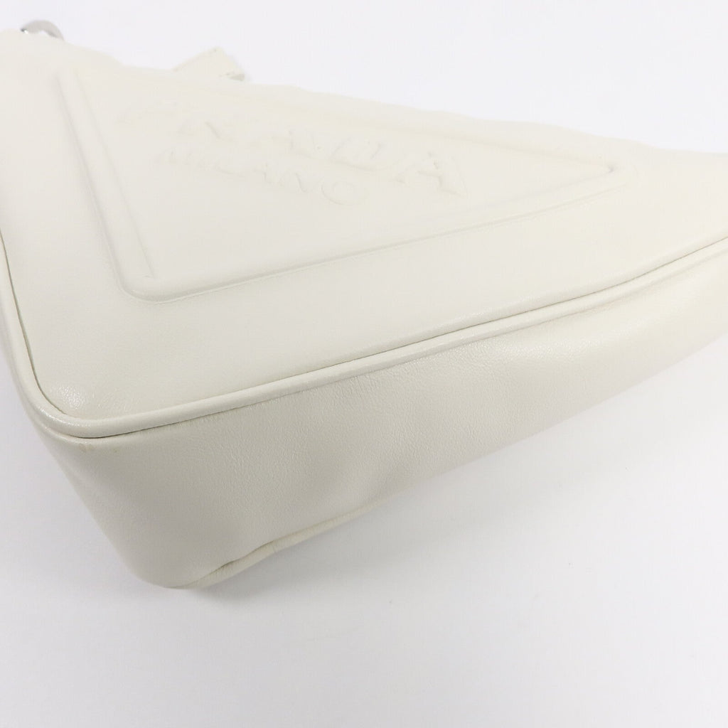 Prada Triangle Logo · Calfskin