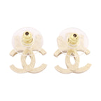 CHANEL CC Earrings · Strass · Gold