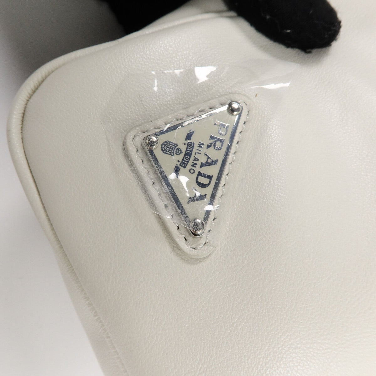 Prada Triangle Logo · Calfskin