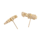 CHANEL CC Earrings · Strass · Gold