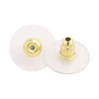 CHANEL CC Earrings · Strass · Gold