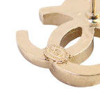 CHANEL CC Earrings · Strass · Gold