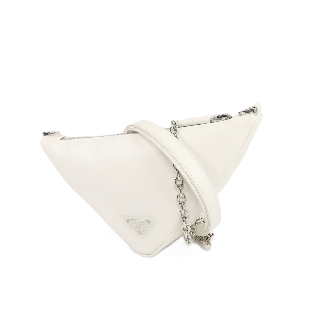Prada Triangle Logo · Calfskin
