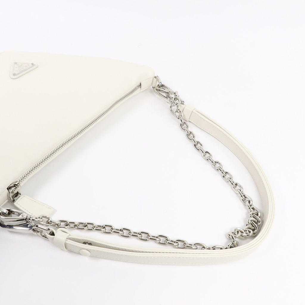 Prada Triangle Logo · Calfskin