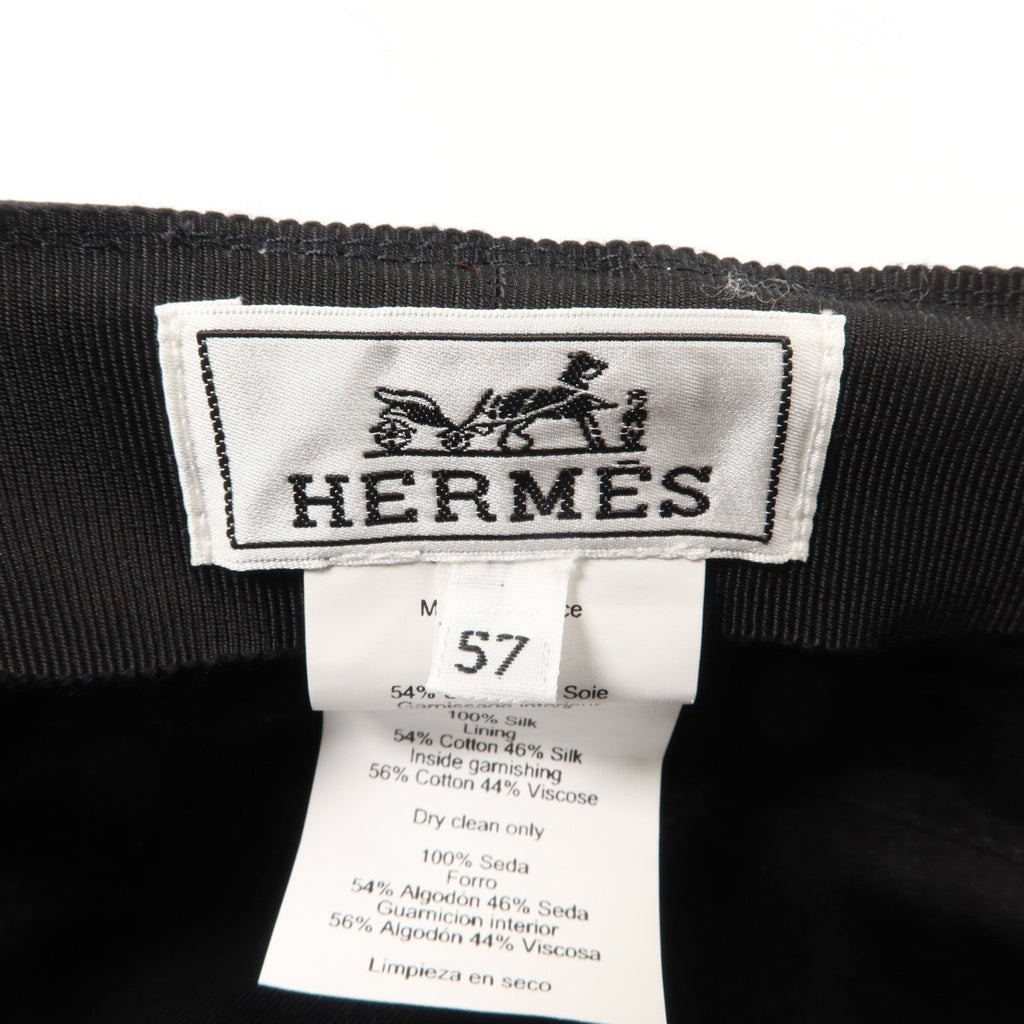 Hermès Iris Zigzag Deauville · Silk Cotton