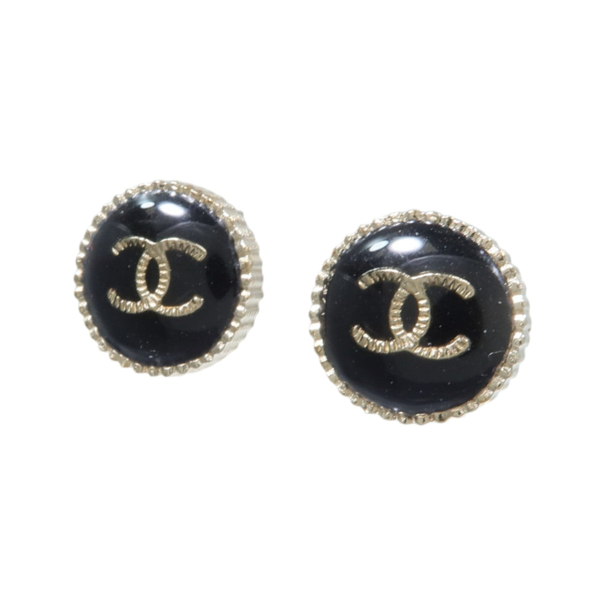CHANEL CC Earrings · Metal