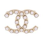 Chanel CC Brooch · Metal & PVC