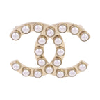 Chanel CC Brooch · Metal & PVC