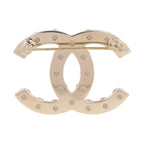 Chanel CC Brooch · Metal & PVC