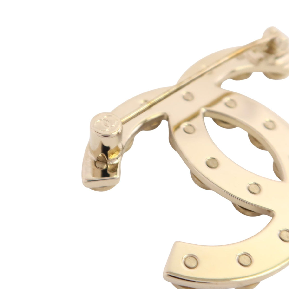 Chanel CC Brooch · Metal & PVC
