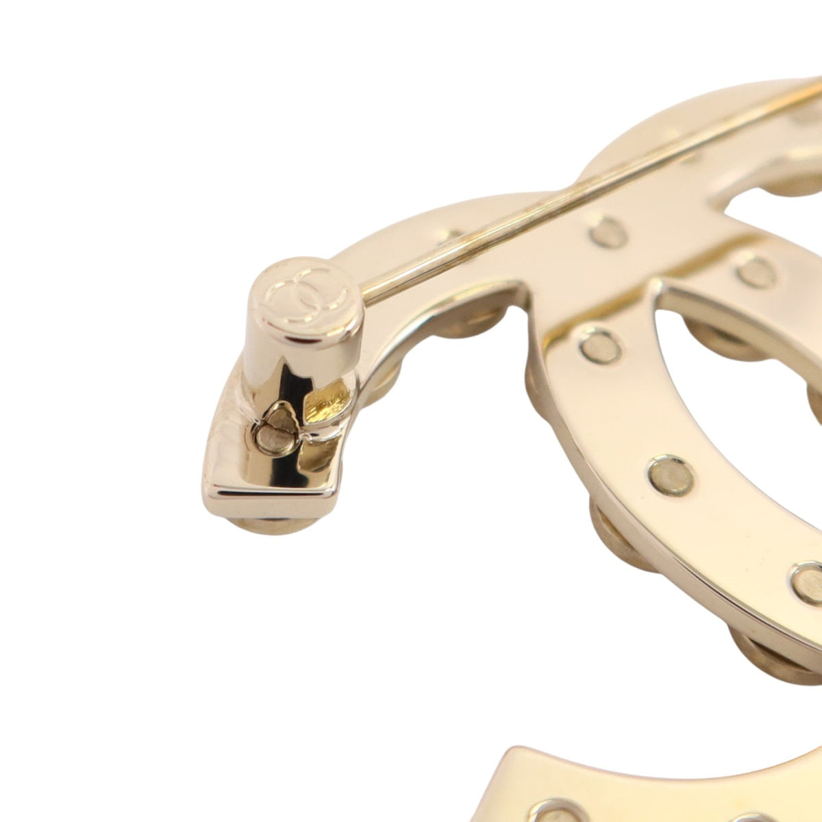 Chanel CC Brooch · Metal & PVC