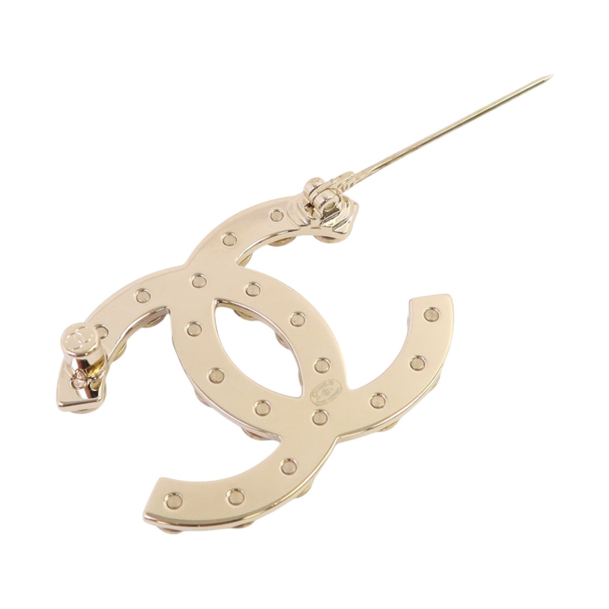 Chanel CC Brooch · Metal & PVC