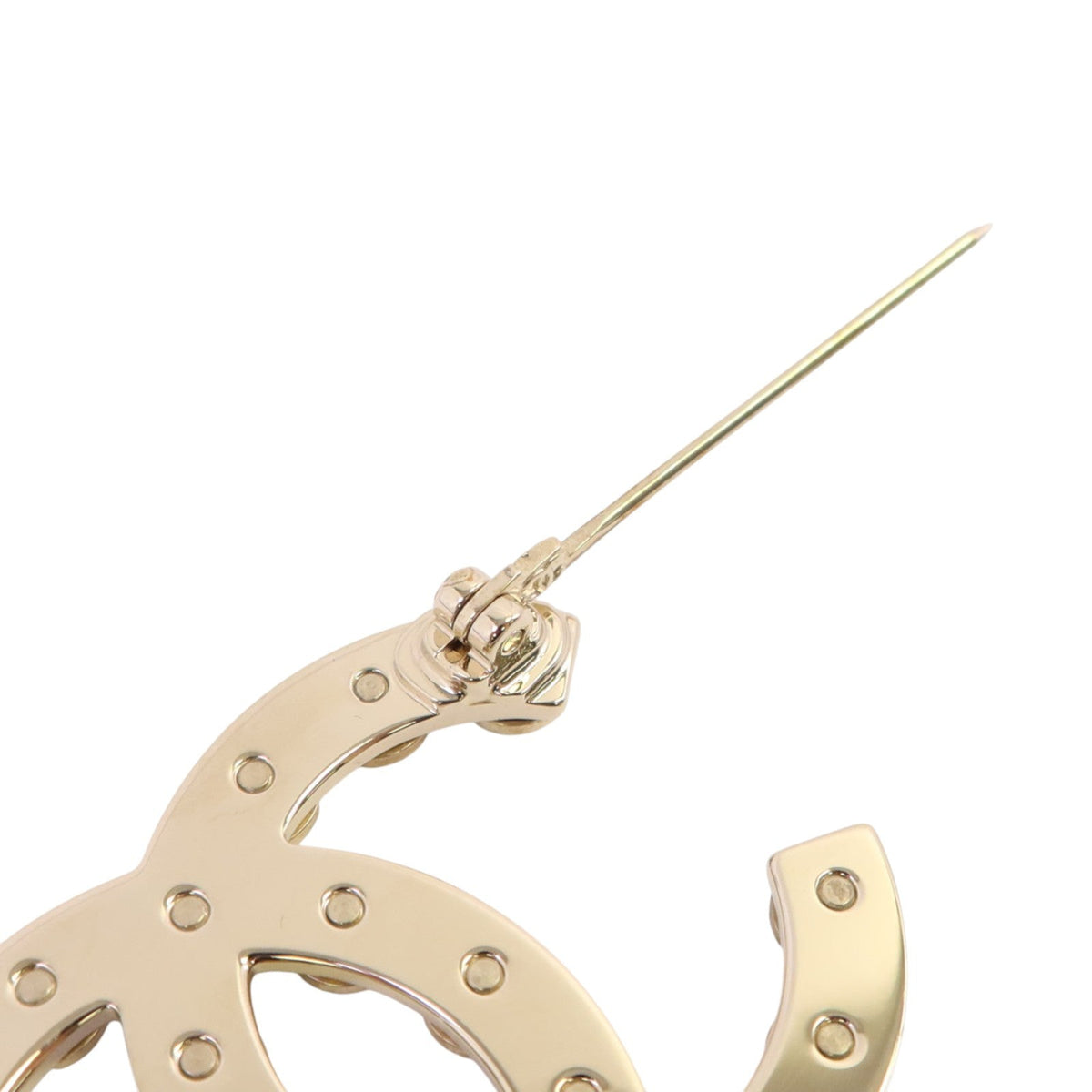 Chanel CC Brooch · Metal & PVC