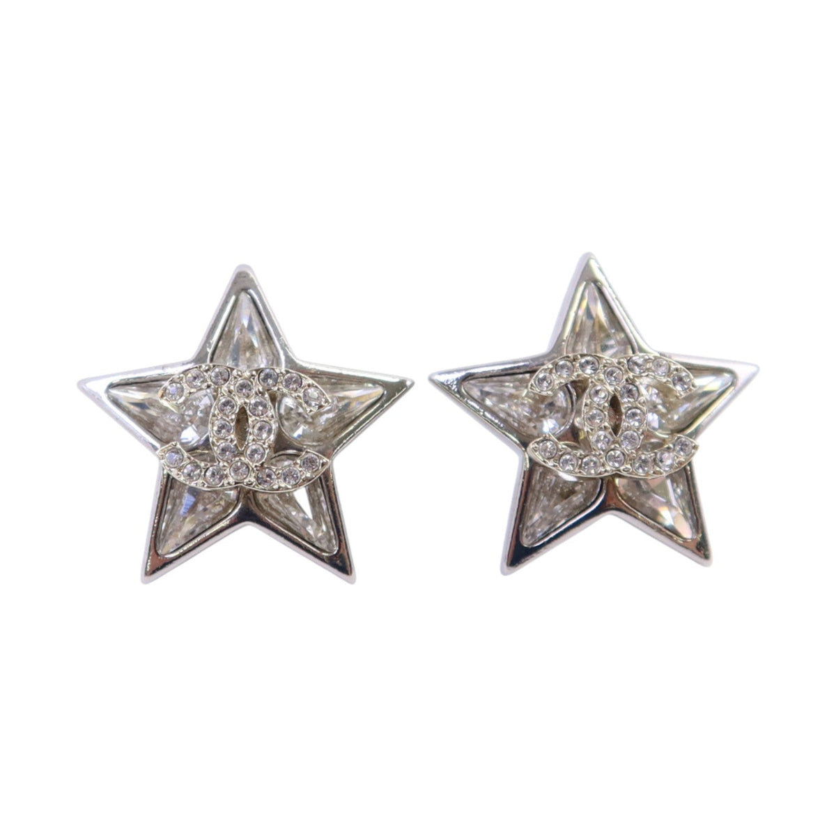 CHANEL CC · Strass Earrings