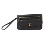 Chanel CC · Lambskin Pouch