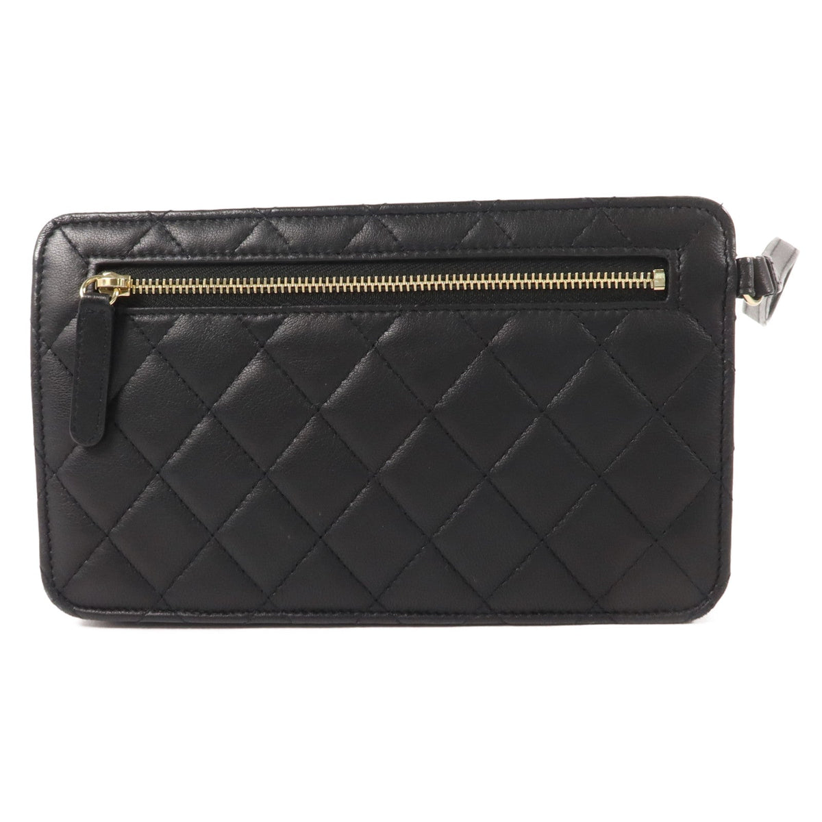 Chanel CC · Lambskin Pouch