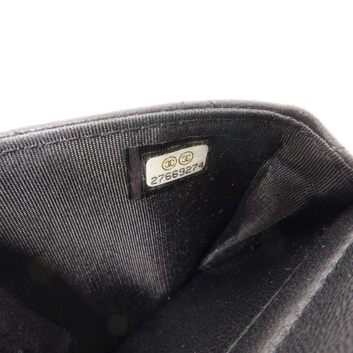 Chanel CC · Lambskin Pouch