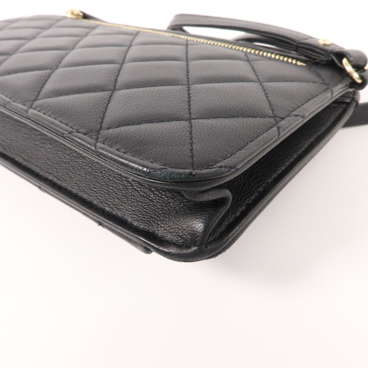 Chanel CC · Lambskin Pouch