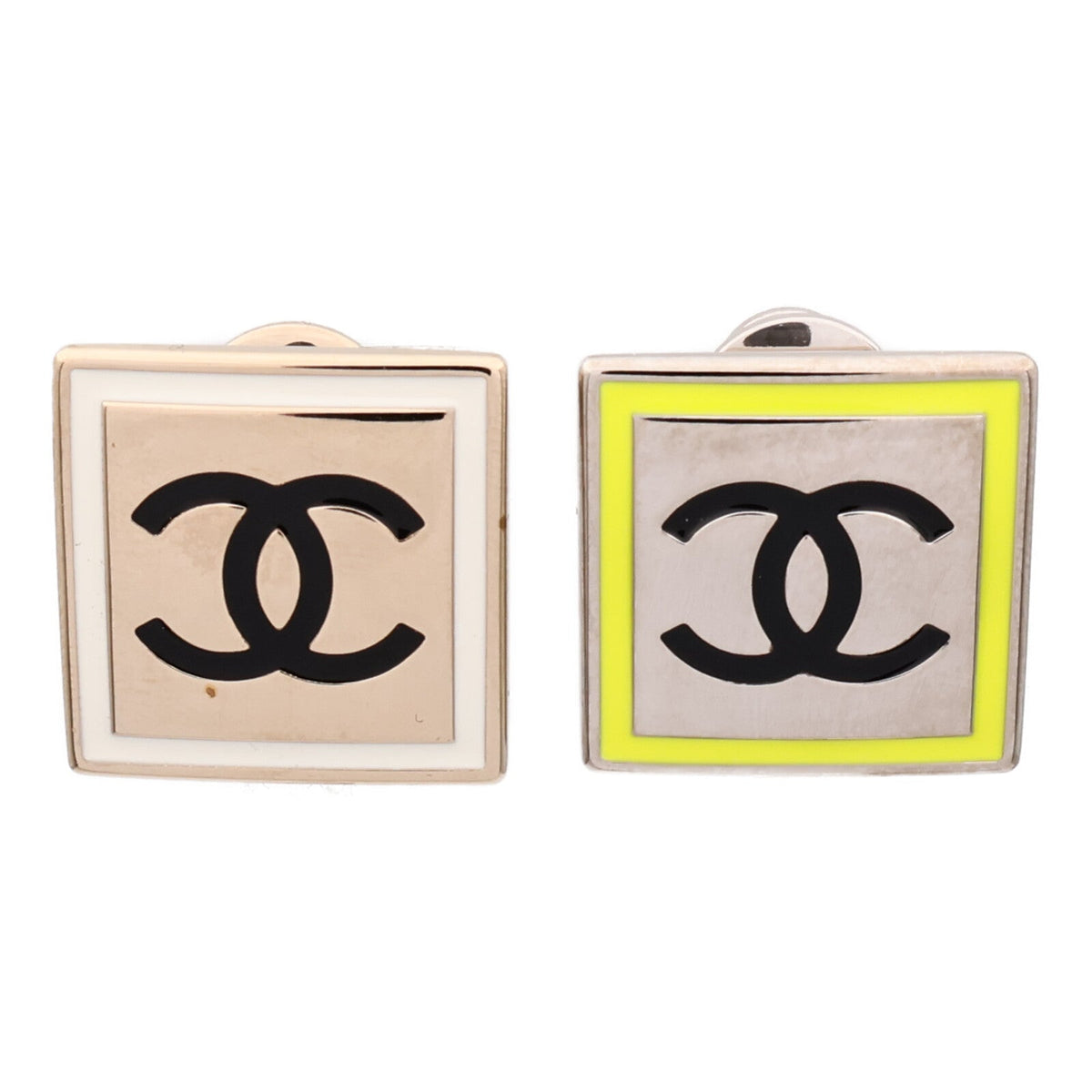 CHANEL CC Earrings · Multicolor Metal