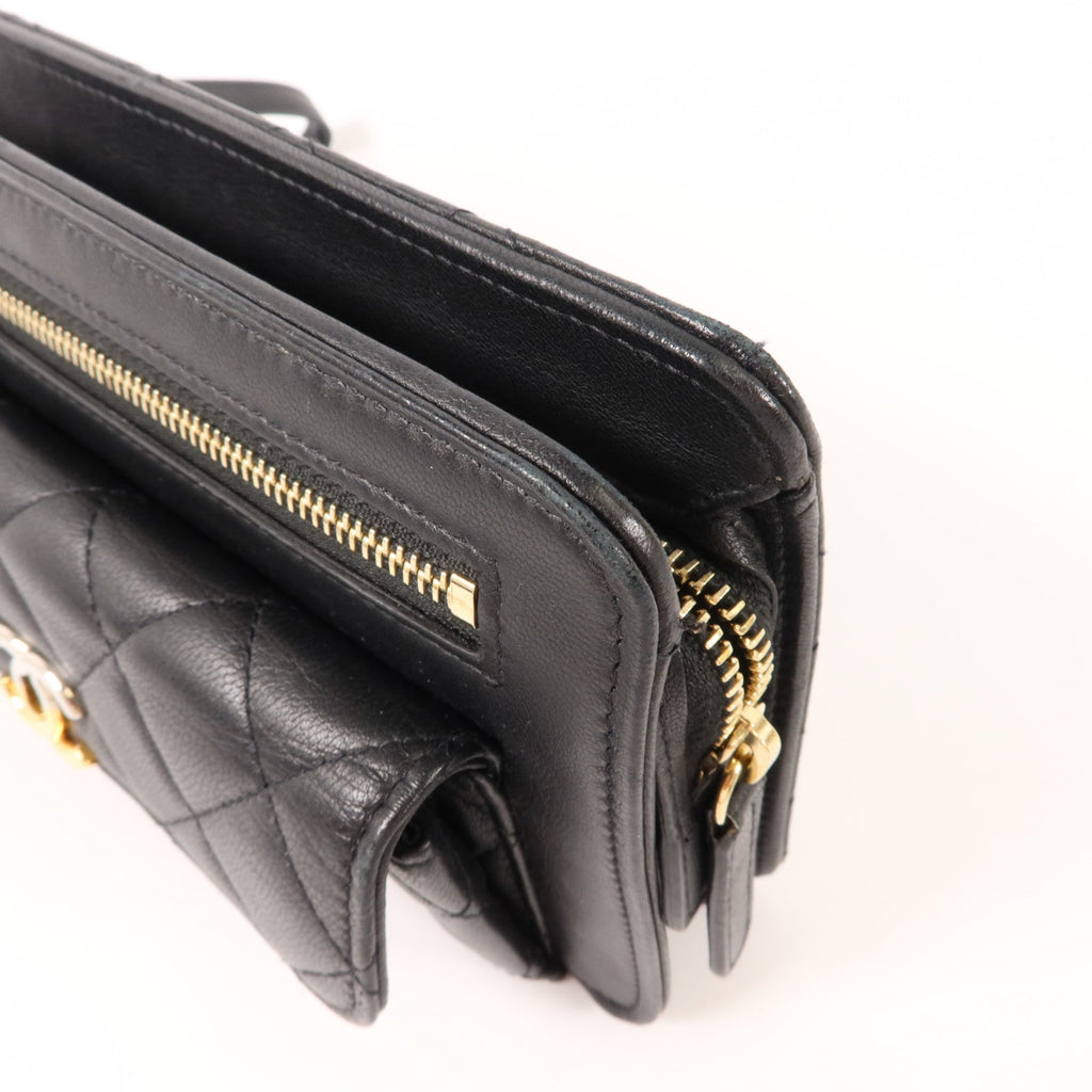 Chanel CC · Lambskin Pouch