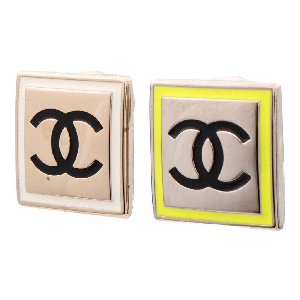 CHANEL CC Earrings · Multicolor Metal