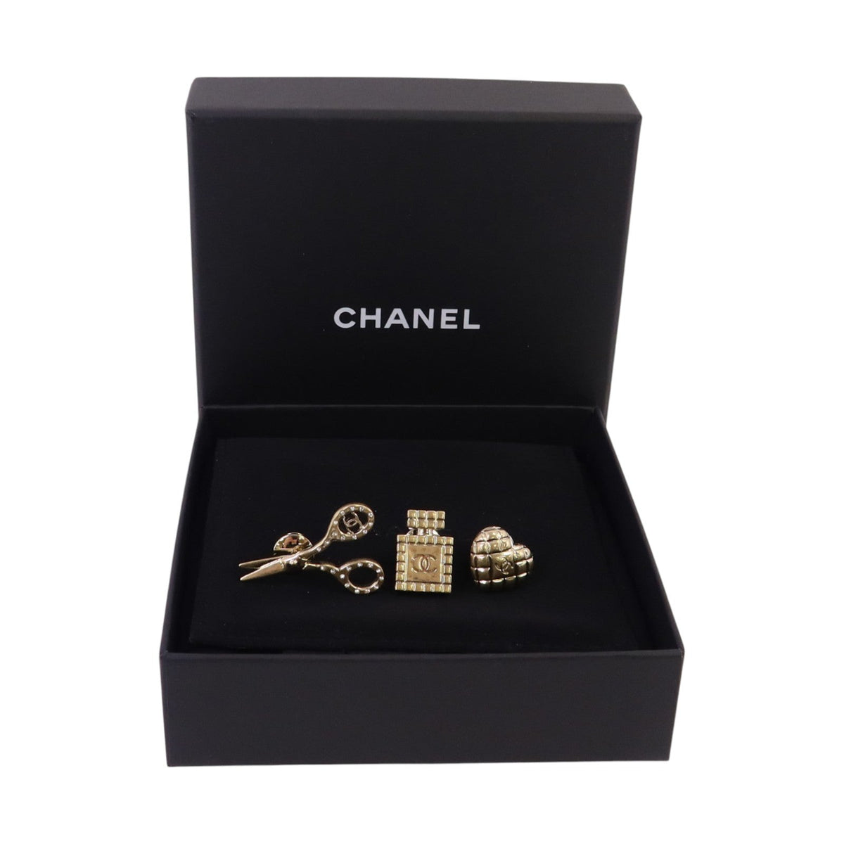 Chanel CC Brooch · Strass
