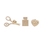 Chanel CC Brooch · Strass