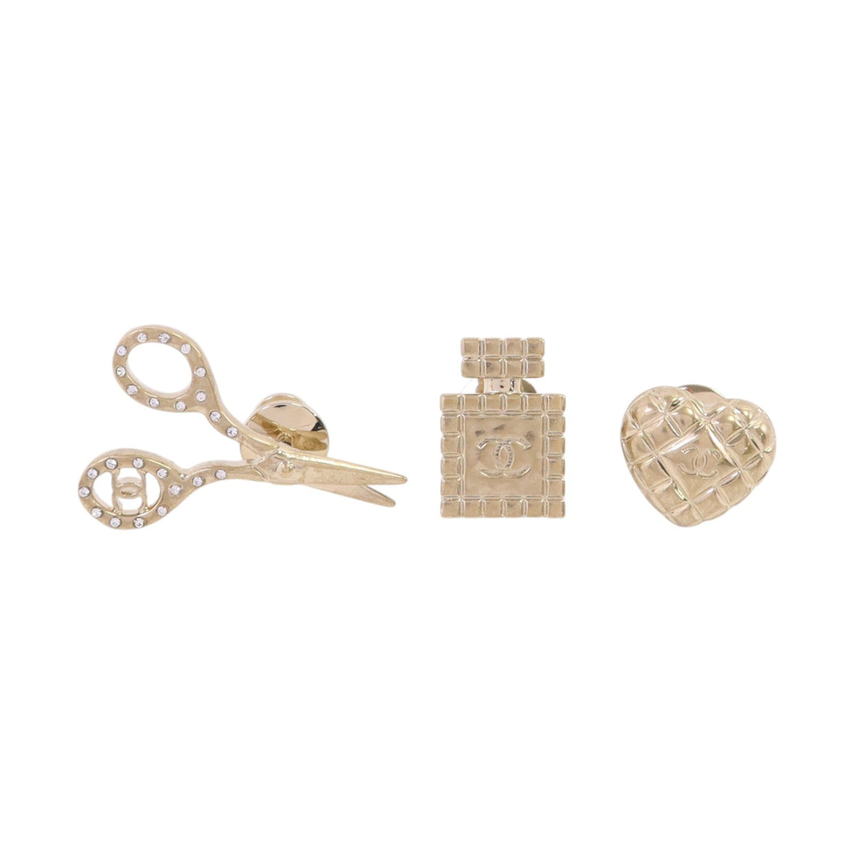 Chanel CC Brooch · Strass